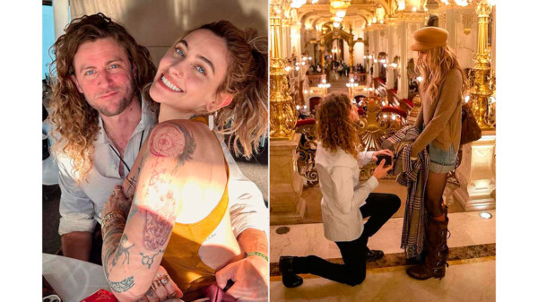 Paris Jackson anuncia su compromiso con el productor musical Justin Long