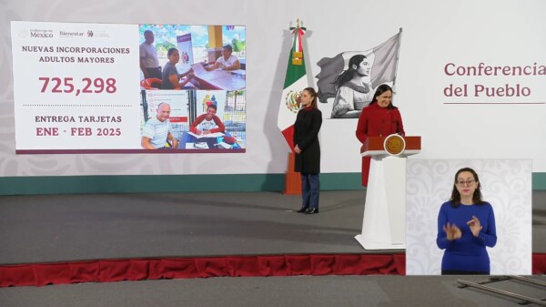 Bienestar prevé un intenso 2025, pensiones y salud