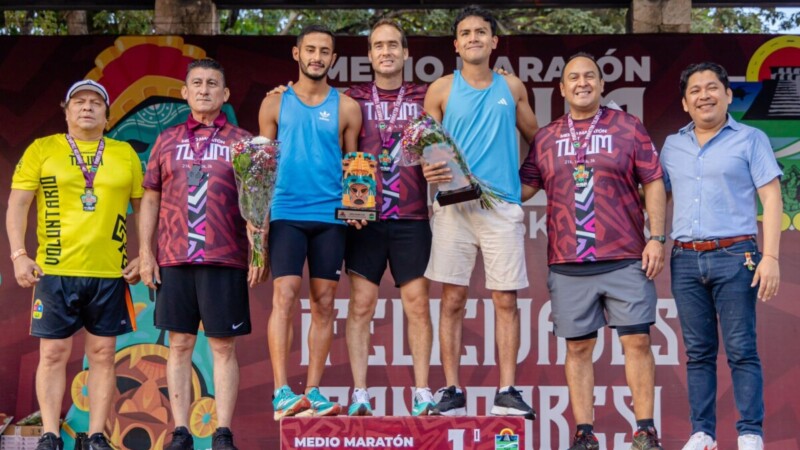 Tulum reúne a más de 950 atletas del mundo en el Medio Maratón 2024