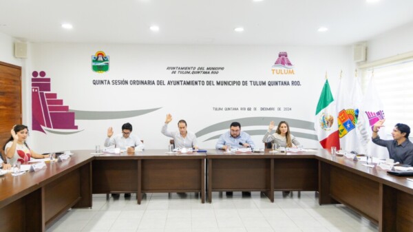 Cabildo de Tulum aprueba suscripción de importantes convenios con el Estado