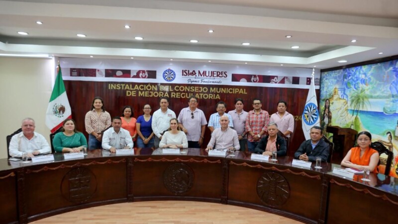 Instalan Comisión Municipal de Mejora Regulatoria en Isla Mujeres para un gobierno más eficiente y cercano