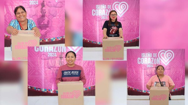 Gobierno Municipal entrega apoyos alimentarios del programa “Isleña de Corazón”