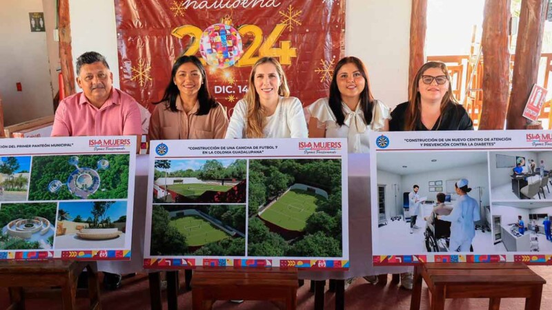 Gobierno de Isla Mujeres anuncia obras ganadoras del Presupuesto Participativo 2025