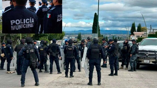 Autoridades estatales detienen a 92 policías en municipio de Chiapas