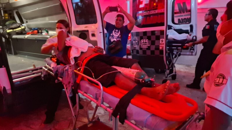 Balean a dos en la Supermanzana 240 de Cancún; uno falleció en un hospital