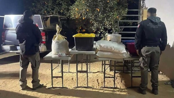 Autoridades incautan 162 kilos de drogas en Baja California
