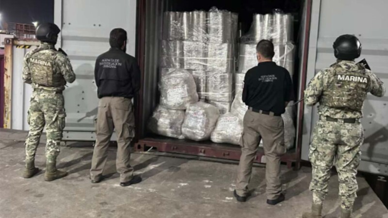 Desmantelan red de tráfico de metanfetamina en Veracruz