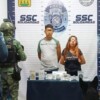 En Playa del Carmen detienen a pareja con más de 100 dosis de enervantes