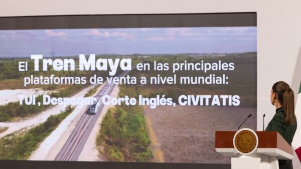 Moviliza el Tren Maya a 780 mil pasajeros en 2024