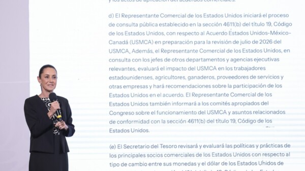 Espera Sheinbaum pronta reunión bilateral con EU