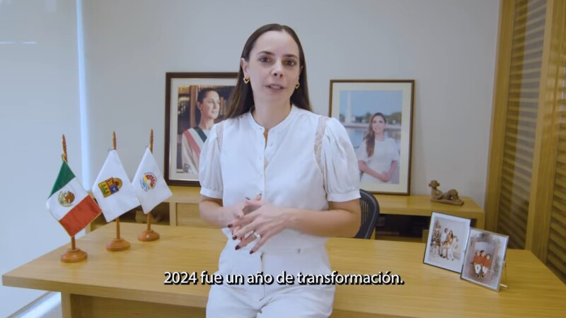 Mensaje de Año Nuevo de Ana Paty Peralta