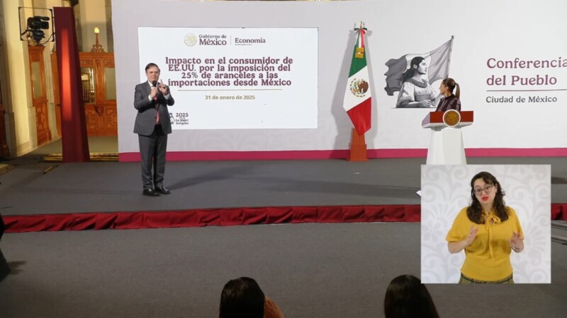 Reitera Trump, “van aranceles”; “estamos preparados”, CSP