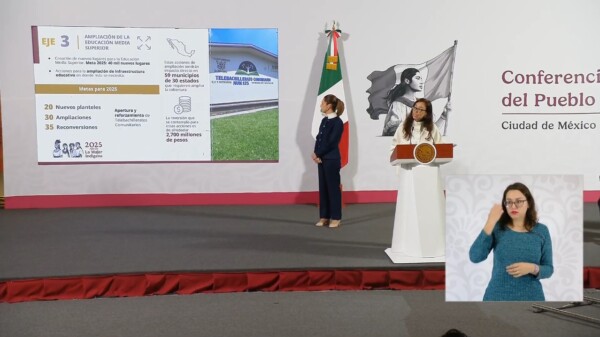 En 2025, 40 mil nuevos espacios para educación media superior