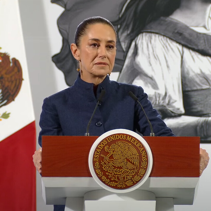 Anuncia la presidenta Claudia Sheinbaum que el Puente Vehicular Nichupté será inaugurado en agosto; durante su conferencia de hoy dijo que pronto realizará una visita de inspección de la obra.