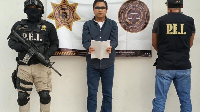 Detienen en Mérida a disc-jockey por intento de homicidio contra adulto mayor