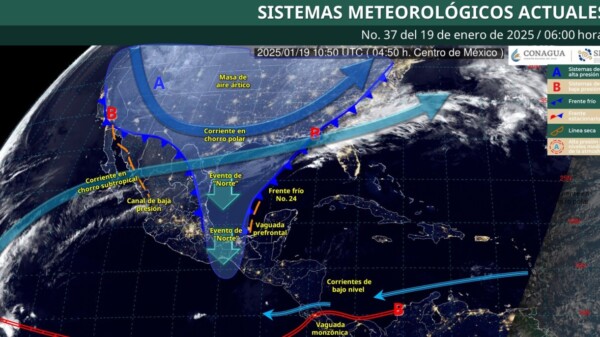 Pronóstico del clima en Quintana Roo para hoy domingo 19 de enero 2025