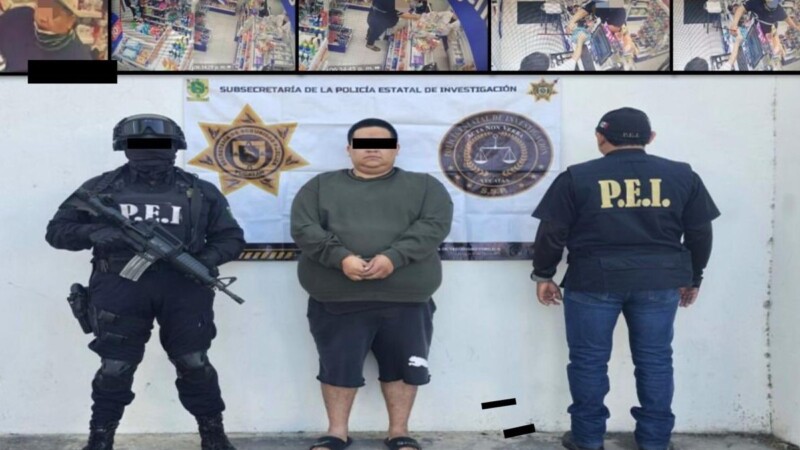 Mérida: Detienen a chofer de plataforma por robo a farmacia en Ciudad Caucel