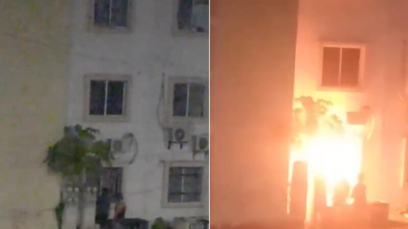 Pleito entre vecinos culmina con el incendio de un departamento en Paseo Nikté en Cancún (VIDEO)