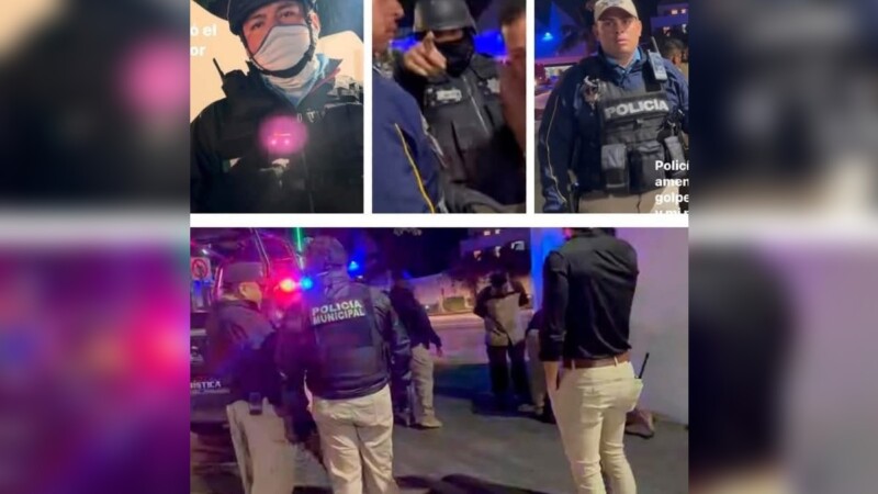Policías son investigados por agresión a turistas en un hotel de Cancún