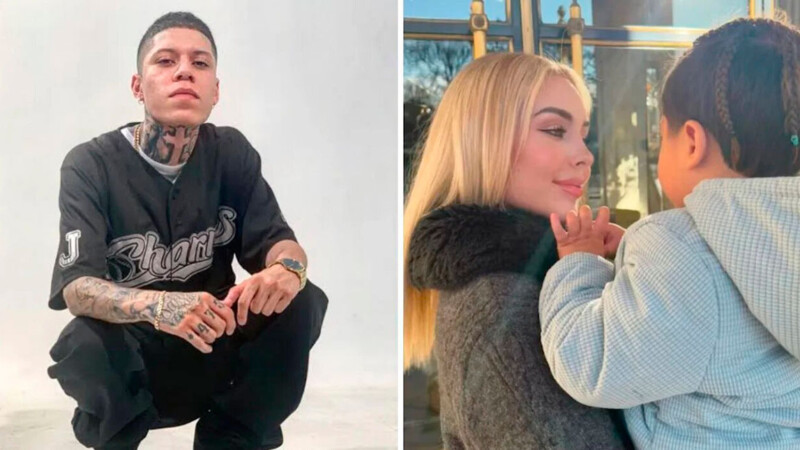 Maya Nazor exhibe amenazas de Santa Fe Klan; le quiere quitar a su hijo