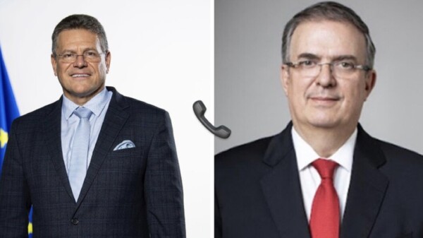 Ante amenazas de Trump, renegocian tratado México-UE