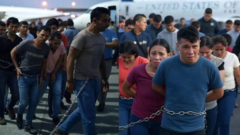 Tras la humillación a migrantes; Colombia recibirá a deportados