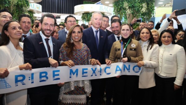 Participa Atenea Gómez Ricalde en el corte de listo del Pabellón del Caribe Mexicano para proyectar al mundo Isla Mujeres y Costa Mujeres