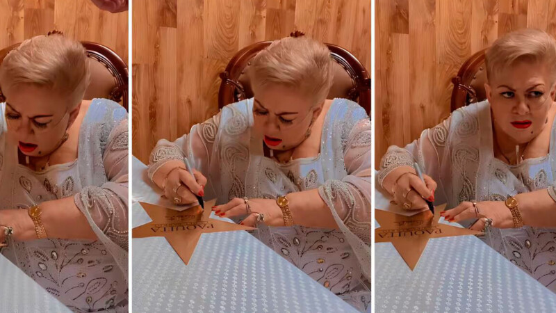 Preocupa el estado de salud de Paquita la del Barrio durante firma de autógrafos