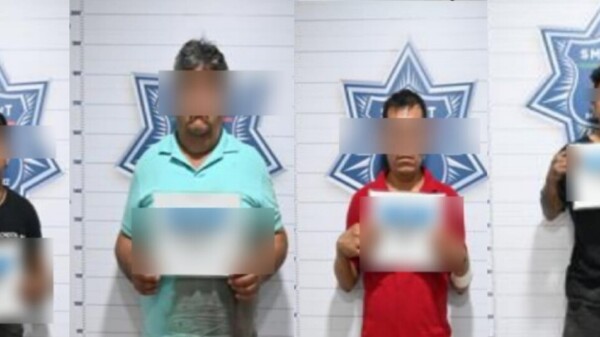 Detienen a cuatro sospechosos de robo en la SM 516