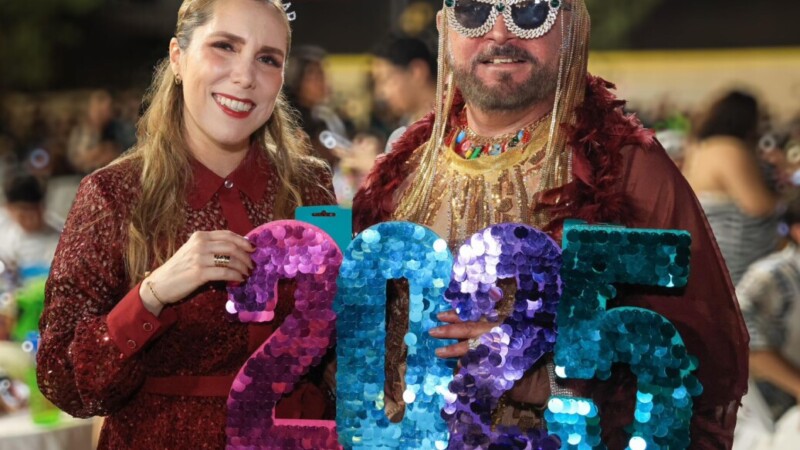 Gobierno de Isla Mujeres celebra con gran éxito el Baile de Año Nuevo 2025