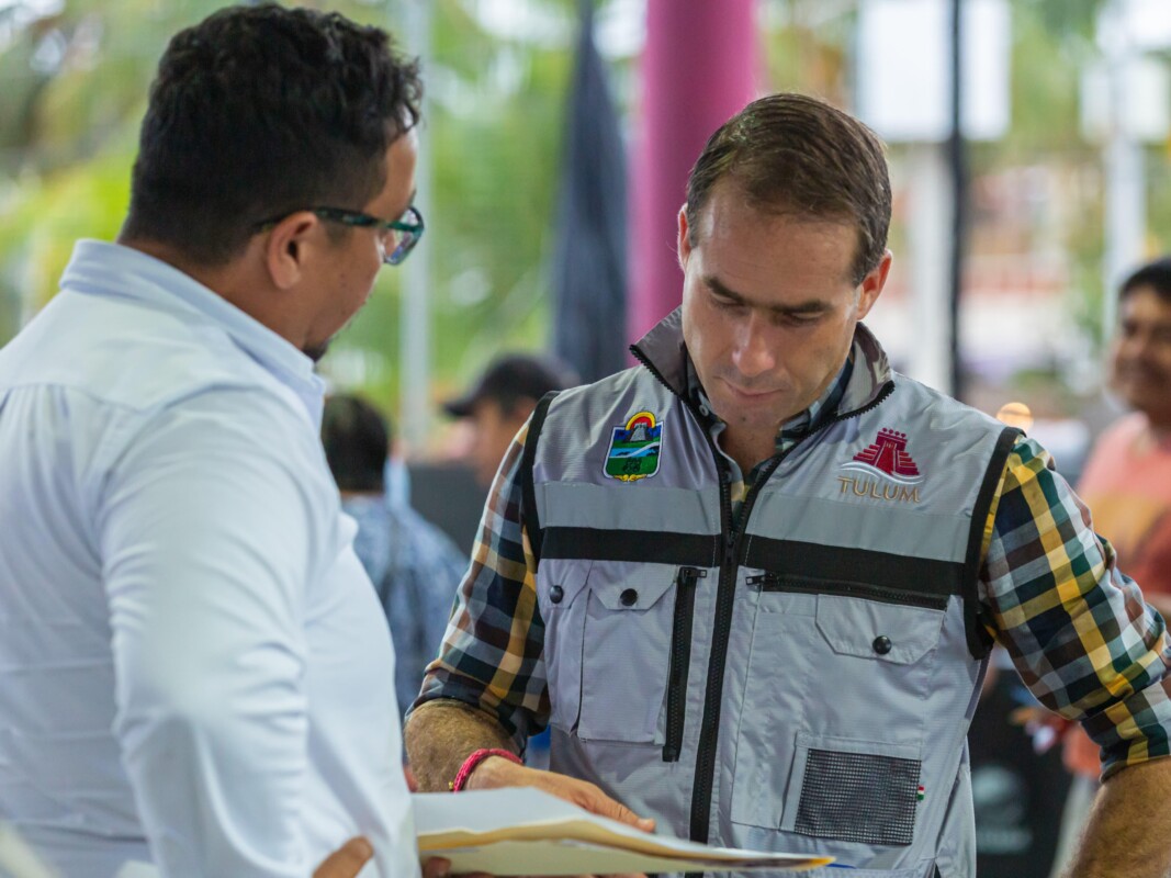 Akumal aprovecha caravana de servicios en el impuesto predial 2025; el presidente municipal, Diego Castañón Trejo, llamó aprovechar los descuentos e incentivos.