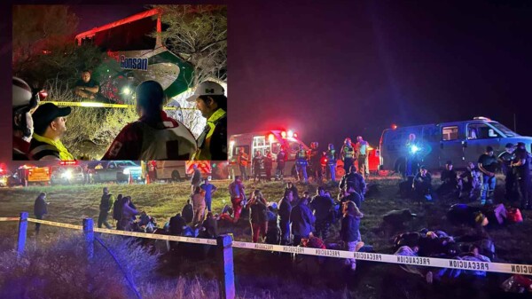 Carreterazo en Tamaulipas deja dos muertos y más de 20 heridos