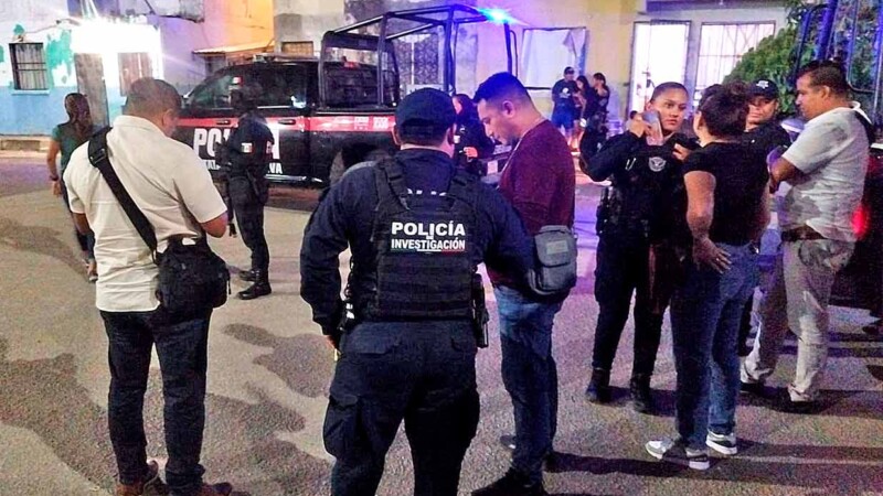 Ataque armado en Cancún deja un muerto y una lesionada de gravedad