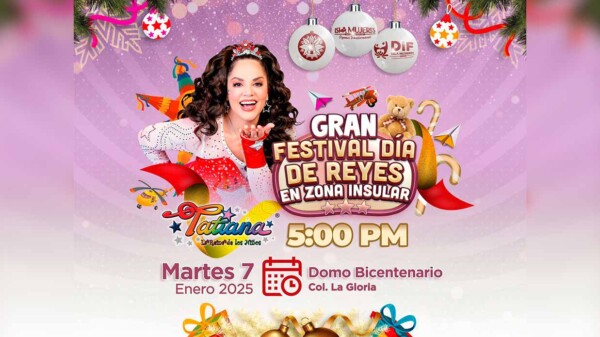 Tatiana alegrará el gran Festejo de Día de Reyes en Isla Mujeres