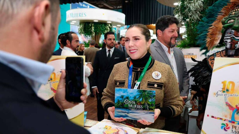 Isla Mujeres y Costa Mujeres brillan en la Feria de Turismo FITUR 2025