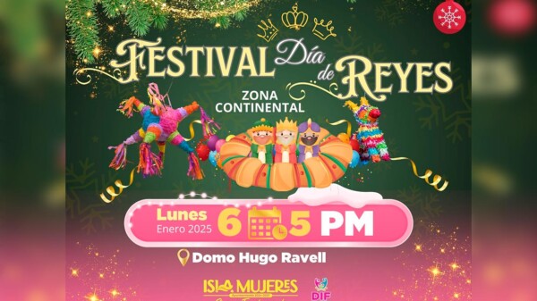 Gobierno Municipal invita a las familias de Ciudad Mujeres al Gran Festival de Día de Reyes