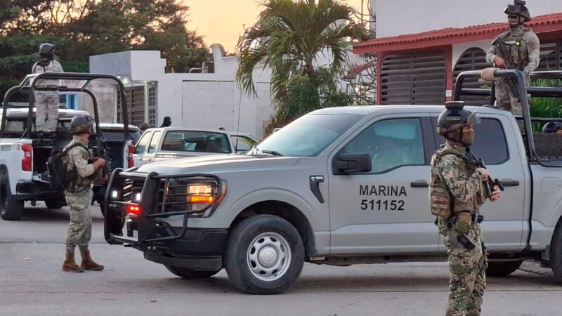 Catean autoridades domicilio en Cancún