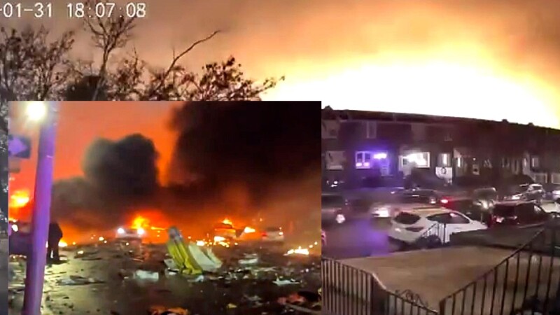 Choca otro avión en Estados Unidos, esta vez en Filadelfia