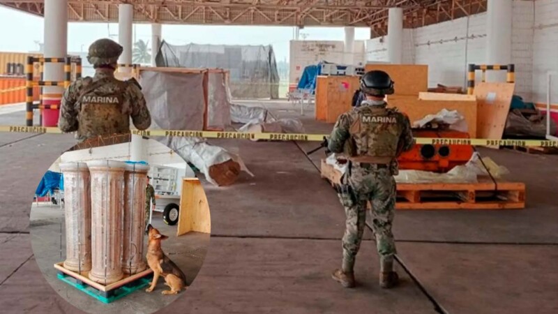 Incauta Semar mas de media tonelada de mariguana en Veracruz