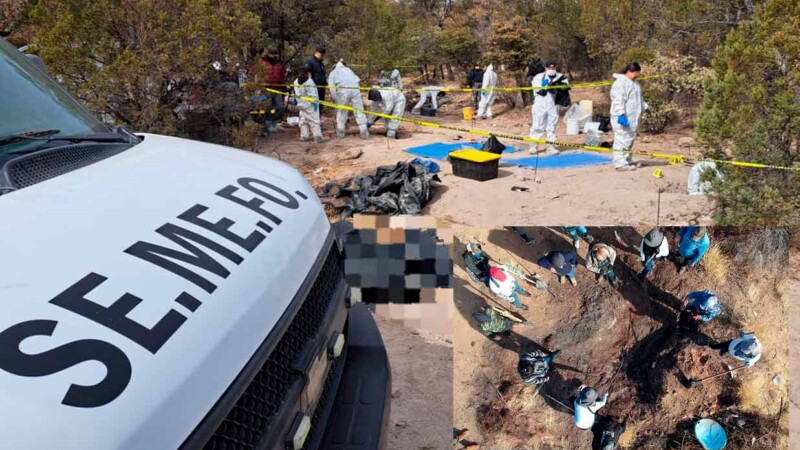 Descubren cementerio clandestino en Chihuahua con 56 cadáveres