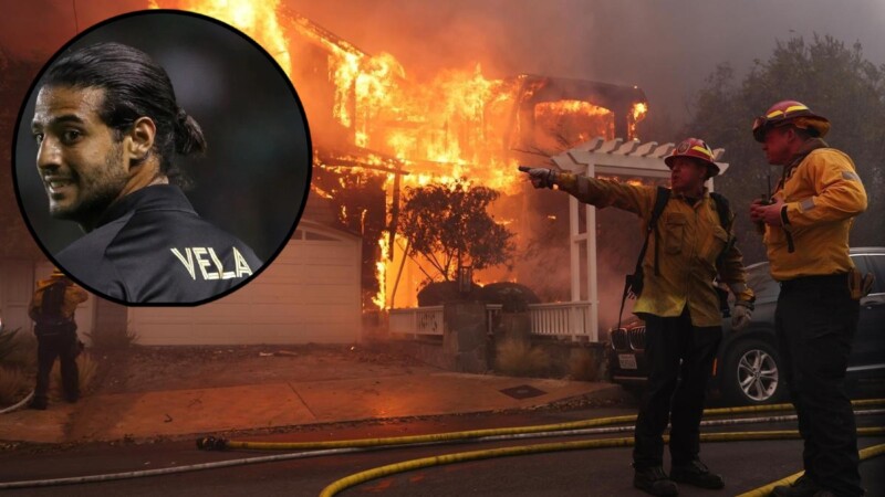 El futbolista cancunense Carlos Vela pierde su hogar en Malibú por incendios en Los Ángeles