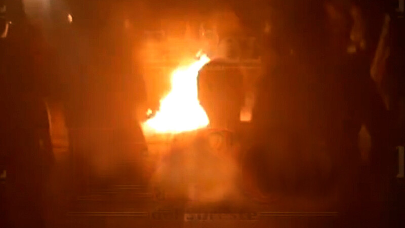 Presunto asesino es quemado vivo en Tabasco