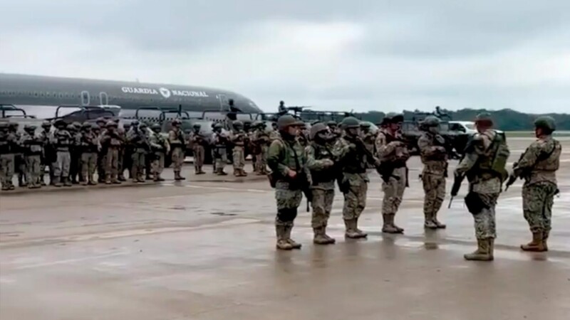 Fortalecen seguridad en Tabasco con envío de 180 militares