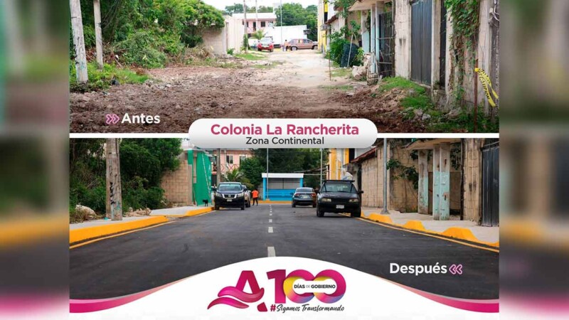 Atenea Gómez Ricalde transforma la calidad de vida de los vecinos de La Rancherita en Ciudad Mujeres