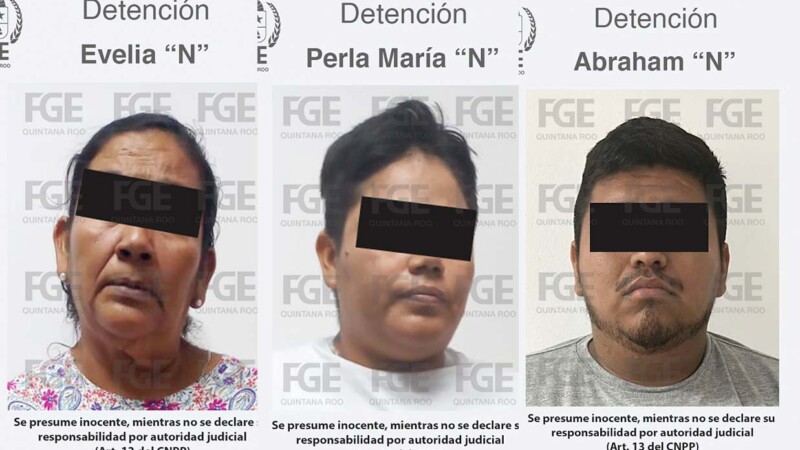 Detienen a tres personas por tentativa de homicidio en Cancún