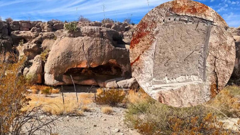 Roban pintura rupestre de una cueva en Coahuila