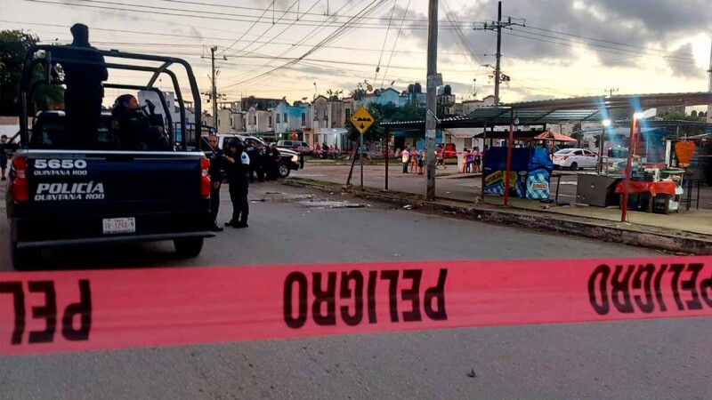 Balean de gravedad a yaquero en la SM 259 de Cancún