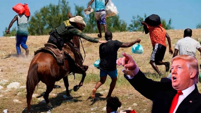 Da Trump "banderazo" a inicio de redadas de migrantes en EE.UU.