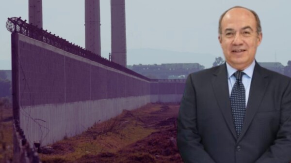 Refinería que terminó en barda, es de Peña, no mía: Calderón