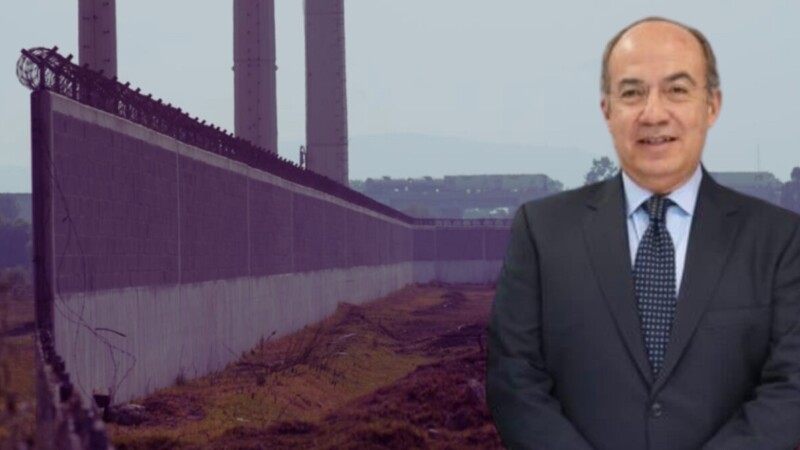 Refinería que terminó en barda, es de Peña, no mía: Calderón